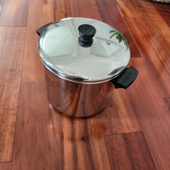 Revere Other - Revere Ware 8 Quart stock pot with lid stainless steel bottom